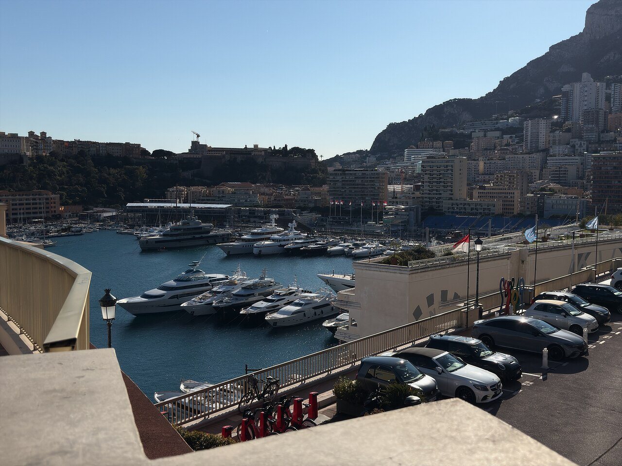 Port Hercule, Monaco — the most expensive shop window in the world.