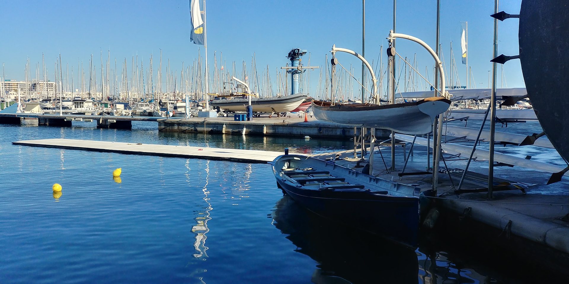 Marina de Alicante — classic sail dock