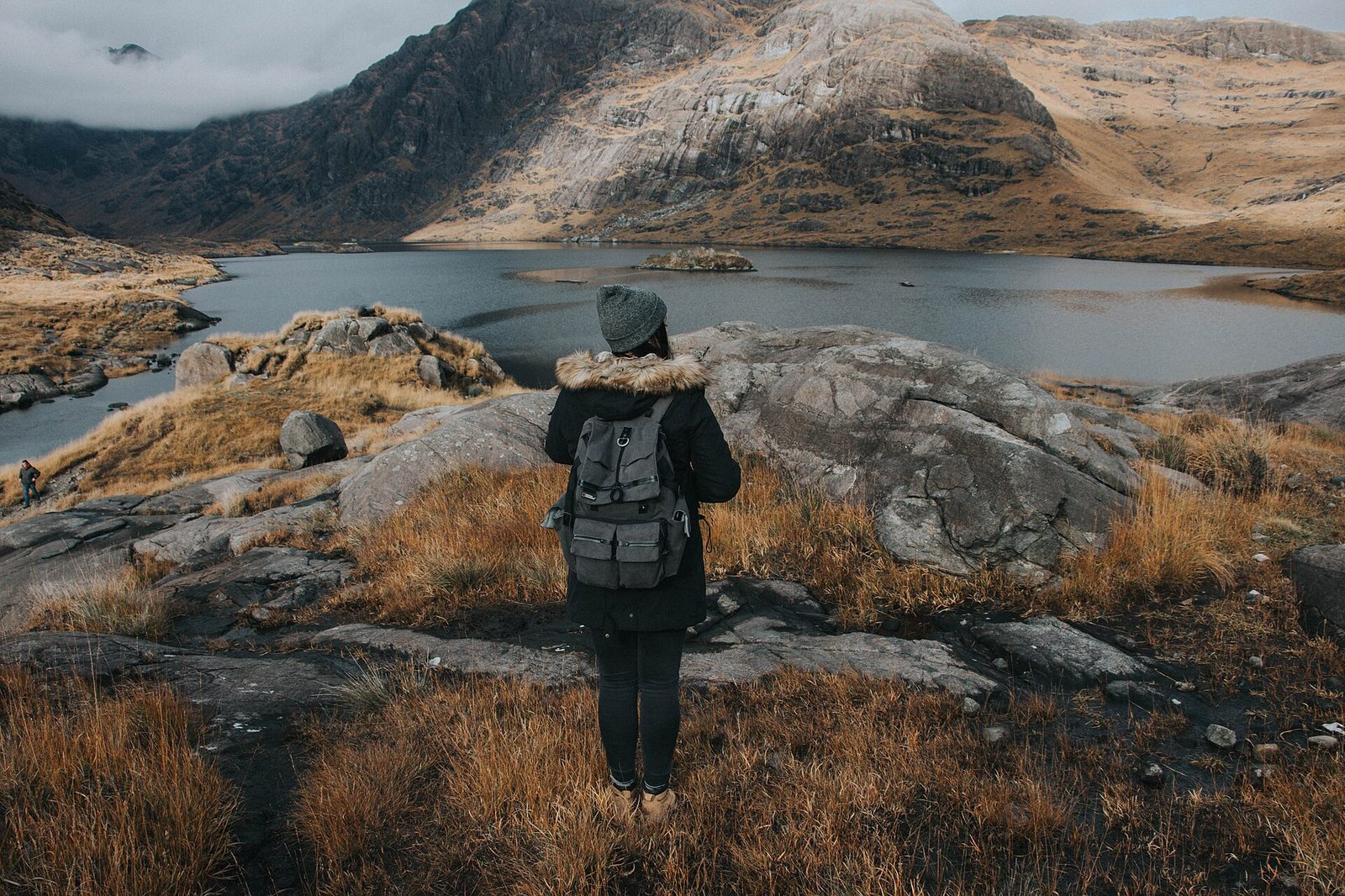 Loch Coruisk beneath the Black Cuillin, Isle of Skye