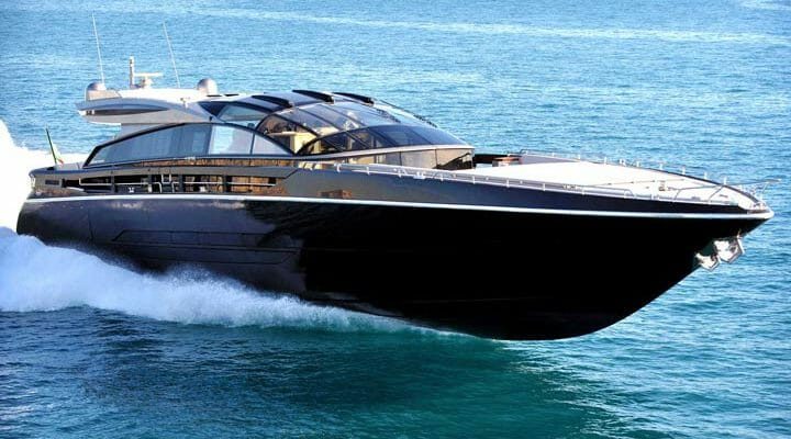 Baia One Hundred production sportscruiser at speed